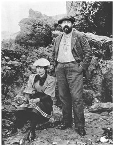 Colette (1873-1954) e Willy (1859-1931) a Belle-Ile, estate 1894